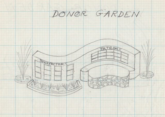 Donor Wall and Garden